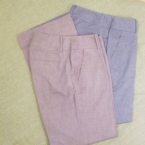 2 pair Banana Martin fit pants size 4